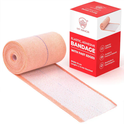 Elastic Adhesive Bandage 10cm x 4m Support Wrap