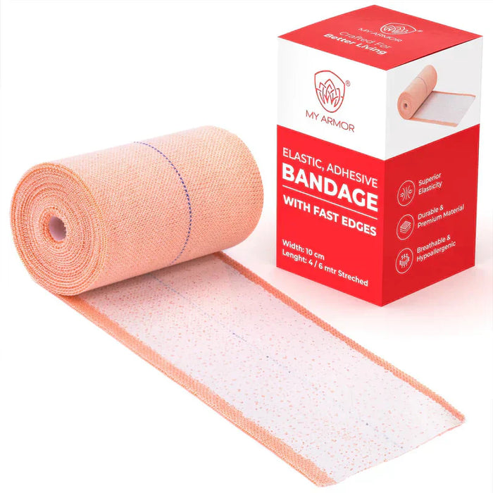 Elastic Adhesive Bandage 10cm x 4m Support Wrap