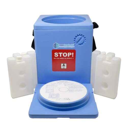 Large Vaccine Carrier 1.6 L with 4 Icepacks