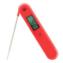Digital Meat Thermometer, BG-HH1C Instant Read Cooking Food Thermometer with Foldable Probe  and Large Screen for Meat, Grill, BBQ, Milk and Bath Water spancare