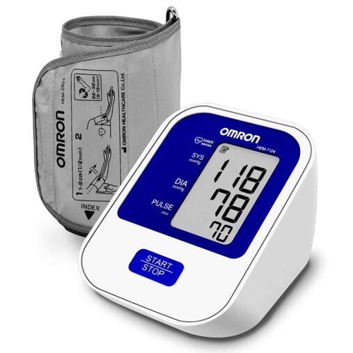 HEM 7124 Fully Automatic Digital Blood Pressure Monitor with Intellisense Technology  For Most Accurate Measurement