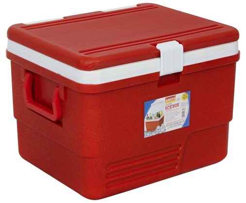 Insulated Chiller Ice Box 25 LTR – Red Cooler Box