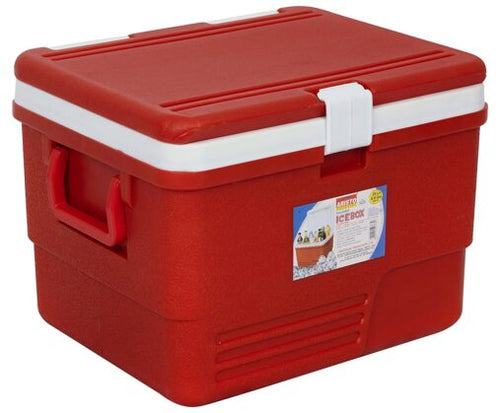 Insulated Chiller Ice Box 25 LTR – Red Cooler Box