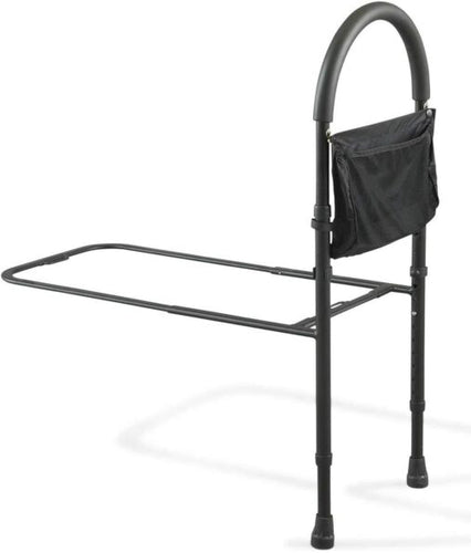 Bedside Safety Rail – Adjustable Bed Assist Handle with Storage Pouch