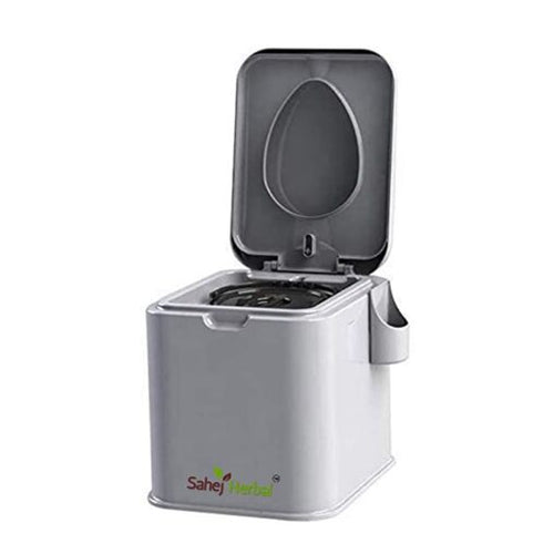 Portable Chair Commode for Patients Travel & Home Use