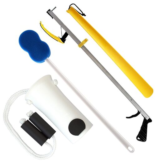 Hip Kit Knee Replacement Kit Made in the U.S.A. (32″ Featherweight Reacher)