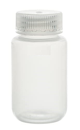 Polypropylene Reagent Bottle, 125 ml, Wide Neck, Autoclavable, Leak Proof, Pack of 12 spancare