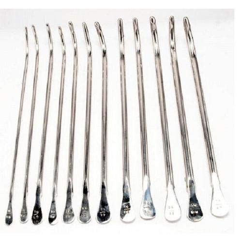 Stainless Steel Double Ended Hegar Dilators COMBO SET of 10 Pcs - Double Ended Gynecology Instruments spancare