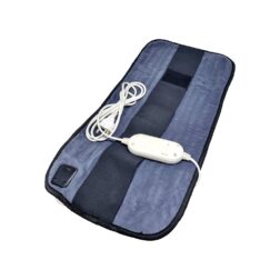 Orthopaedic Pain Reliever Electric Heating Pad with Temperature Controller for Joints, Muscle,  Shoulder, Abdominal, Neck and Back Pain Relief - XXL Size (Grey) spancare