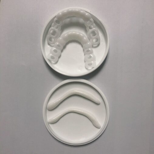 Braces Instant Veneers Dentures Fake Teeth Smile Serrated Denture Teeth Top and Bottom Comfort Fit Flex Teeth Socket To Make White Tooth Beautiful Neat