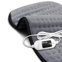 Orthopaedic Electric Heating Pad for Pain Relief – Ultra Soft Material with Auto Heat Control Technology  Heating belt for Shoulder, Abdominal, Knee, Neck and Back Pain Relief spancare