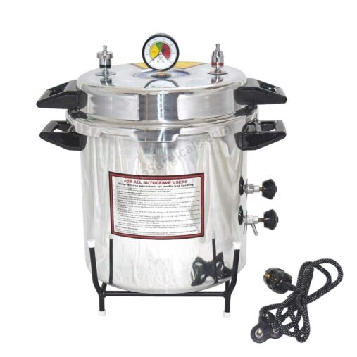 Autoclave Aluminium Pressure cooker type, Mirror Finish, Electric ( Capacity and Size approx.  21 Ltrs , 12