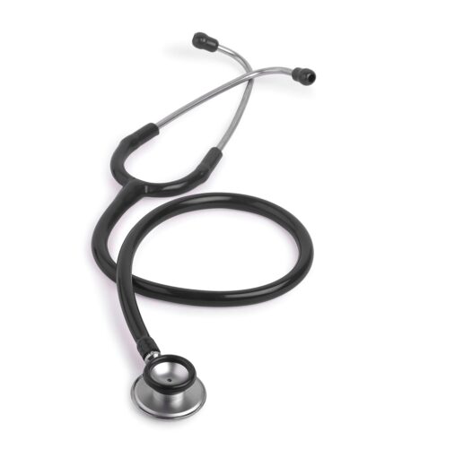 Supertone Stethoscope for Doctors, Medical Students & Nurses (Black Color Tube)