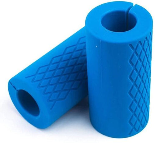 Gym Dumbbell and Barbell Grips | Fat Bar Grip fit Standard Barbell, Dumbell Handles, Bicep, Pull Up Bar, Rope Grips for Weight Lifting Fitness Training (Pack of 2)
