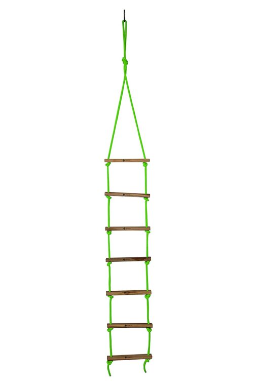 Rope Ladder for Kids | Climbing Ladder for Kids | Wooden Ladder for Kids for Physical Activity | Indoor Outdoor Games for Kids spancare