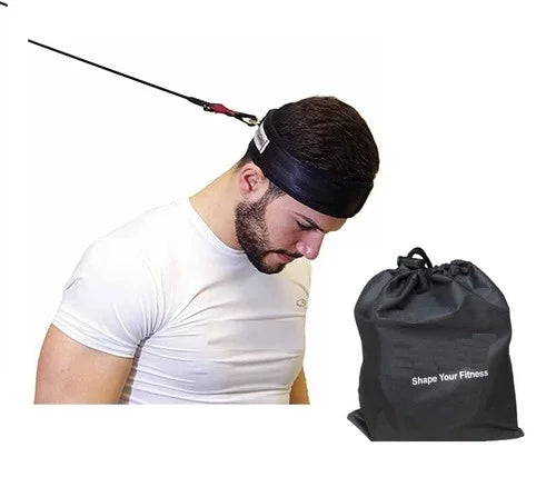 Neck Exercise Band Muscle Builder Head Harness Home Gym for Strength Fitness