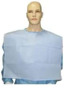 Spancare Disposable Dental Patient BIB TIE Type Apron (Pack of 50) White or Blue spancare