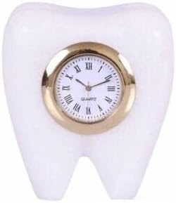 Tooth Shape Dentist Desk Clock | Dentist Gift Decor
