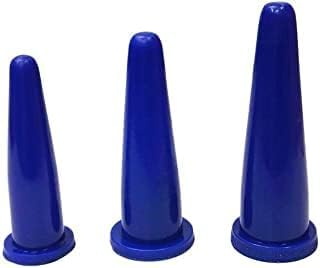 SPANCARE PHARMACEUTICALS PVC Dilator || Designed to Open and Relax Internal/Externala Dilator Rectal Set of 3 (Small,Medium,Large) Blue Color spancare