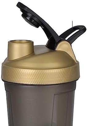 Spancare Sports Protein Shaker Bottle 300 ML (Pack of 2) Multicolor (Gold) spancare