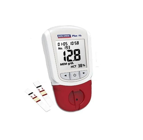 Hemoglobin Meter with 10 Strips – Fast & Accurate Testing