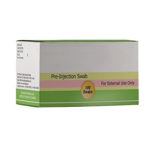 SPANCARE PHARMACEUTICALS Sterile Alcohol Swabs Antiseptic Prep Wipes Pads-400PCS spancare