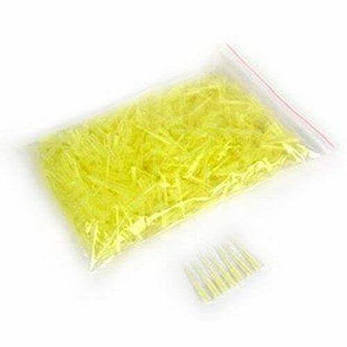 Spancare Polypropylene Micropipette Polypropylene Tips 10-200µL - Pack of 1000 (Yellow) spancare