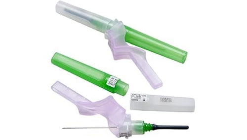 safety blood collection needle 22g 1inch pack 50