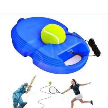 SPANCARE PHARMACEUTICALS "Self Tennis Practice Ball with String, Tennis Trainer Rebound Ball for Boys & Girls, Convenient Solo Tennis Training Gear Set, Self-Practice Tennis Set"