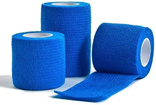 Cohesive Crepe (10cm X 4.5 mtr, Pack of 2) Elastic Self Adhesive Crepe Bandage spancare