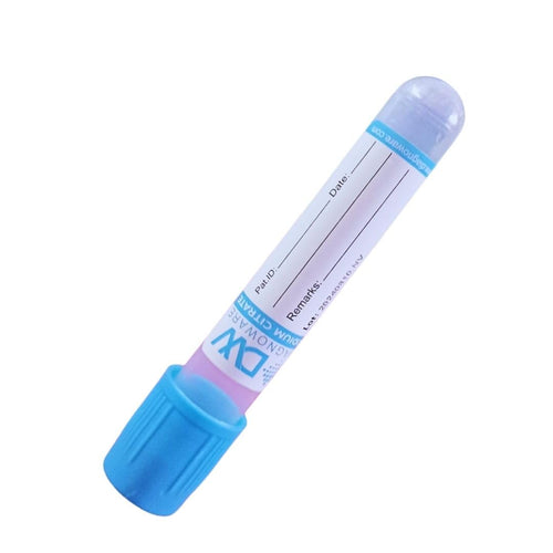 Sodium Citrate Blood Collection Tube 1.8ml Pack of 100