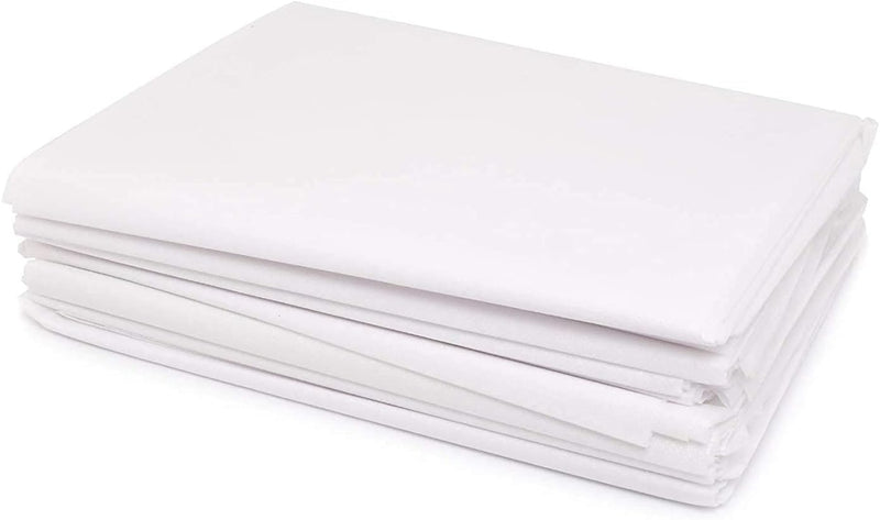 Spancare Disposable Bedsheet for Spa, Massage, Salon, Hotel, Clinic (White, 31inch X 72inch) (50) spancare