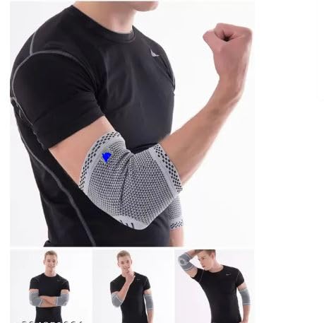 SPANCARE PHARMACEUTICALS Instant Pain Relief Bamboo Compression Elbow Sleeves spancare
