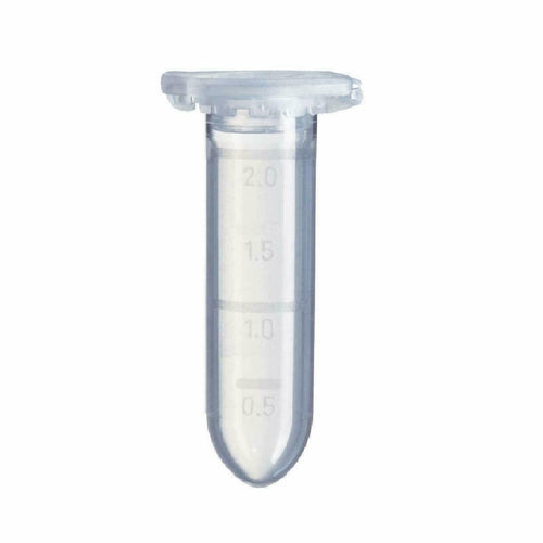 Spancare Polypropylene Microcentrifuge Round Bottom Tube (Pack of 500 Pcs) 2ML Disposable