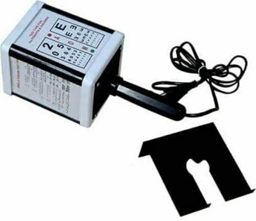 Spancare Vision Test Chart Eye Testing and Eye Checkup Plastic Pocket Eye Chart Easy Hang spancare