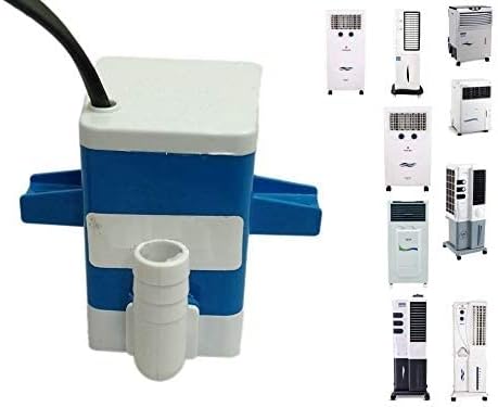 Submersible Small Cooler Pump with 3 ft Height for Tower and Personal Coolers (Blue and White) spancare
