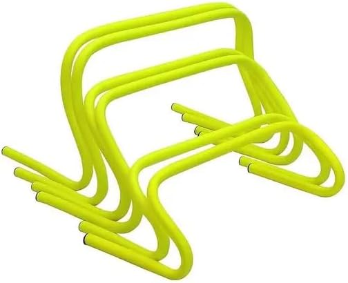 Speed Training Hurdles, 6 in Height,(Set of 6),PVC spancare