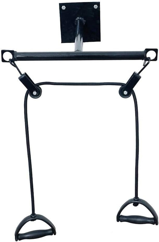 Spancare Metal Wall Mounting T Shoulder pully Set Large Size (Black) spancare