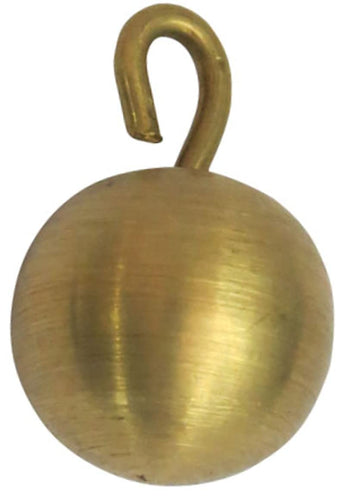 SPANCARE PHARMACEUTICALS Alloy Steel Brass Pendulum Bob Balls 25 Mm Diameter with Hooks for Physics Lab Laboratory Experiment and General Purpose Swinging