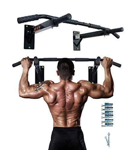 Pull Up Bar Wall Mounted Chin Up Bar Home Gym spancare