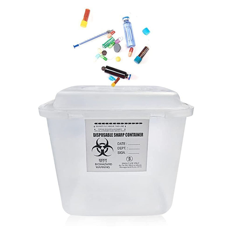 Sharps Container 1.5 Ltr