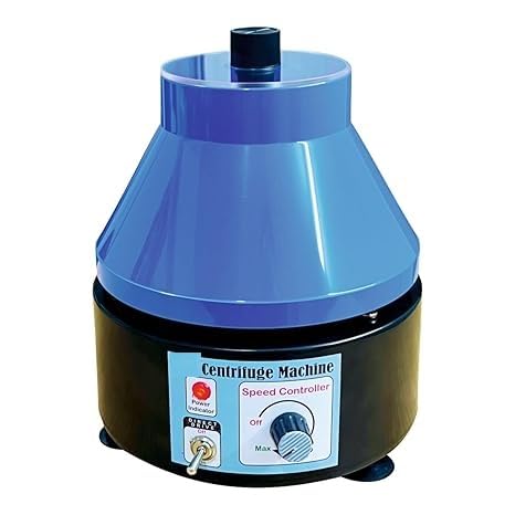 Laboratory Centrifuge Machine, 8 Tube Capacity, 3500 RPM, Variable Speed Control spancare