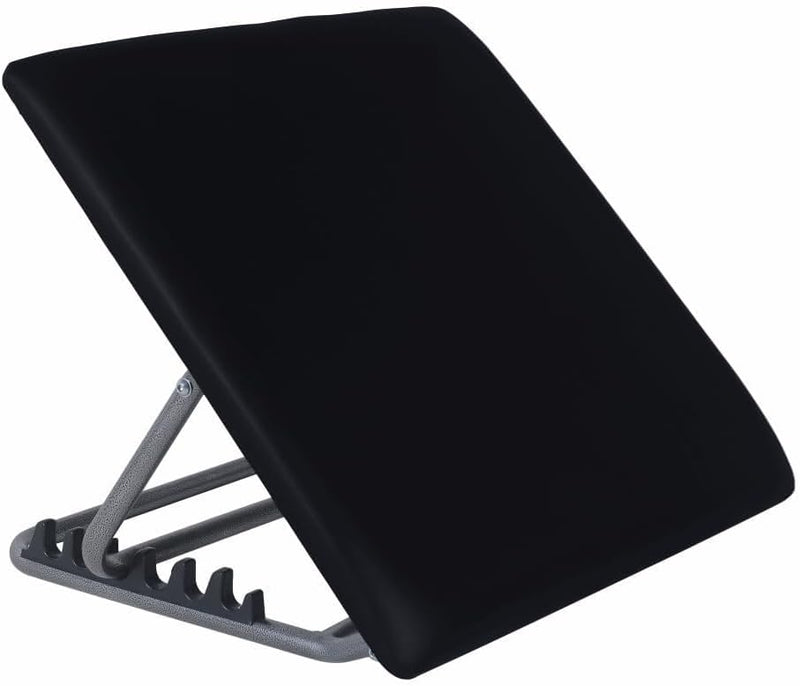 Bed Backrest for Back Pain Relief - Ideal for Use On Bed, Work from Home, Patients at Home with Neck and Spinal Injury, Back Support | 6 Levels Adjustable (Standard - Black) spancare