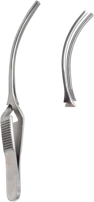 Spancare DeBakey Bulldog Clamp (Straight) Curved (2.5)
