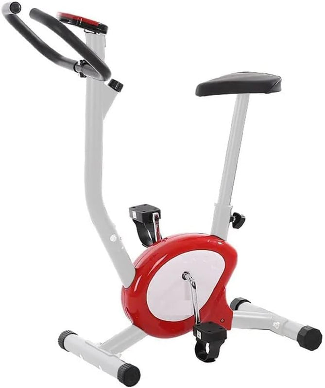 Fitness Premiun Upright Exercise Bike for Home Use, HDR foam grip, Comfortable Cusion Seat, Adjustable Height,Exercise Cycle (Max User Wt.100kg |1 PC Crank) spancare