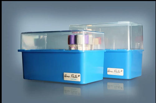 Laboratory Cool Case for Blood Samples | Blue Storage Box