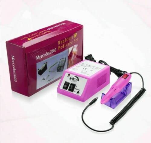 Spancare Electric Nail File Drill Manicure Machine Art Acrylic Pedicure Tool Bits Set Kit