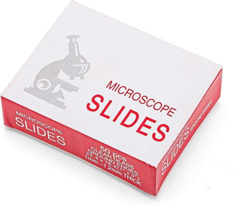SPANCARE PHARMACEUTICALS Microscope Glass Slides 75 x 25 x 1.4mm -Pack of 50 Slides spancare