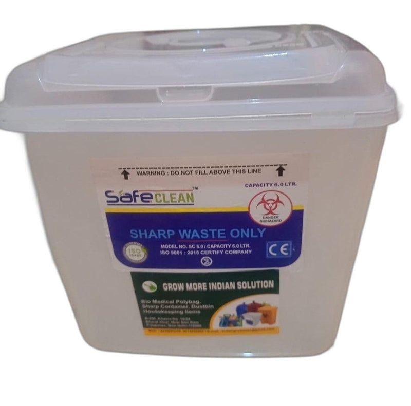 medical sharp waste container 3.5 litre