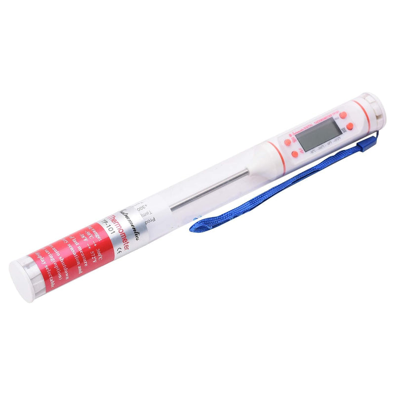 SPANCARE PHARMACEUTICALS Digital Food Temperature Plastic Thermometer Tester (Off White) spancare